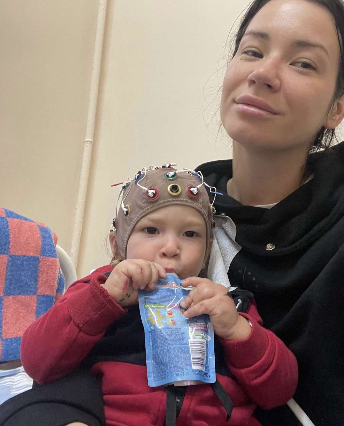 Ида Галич и сын Леон