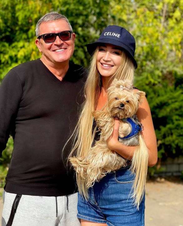 Ольга Бузова с отцом