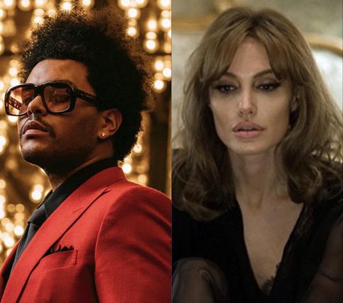 Анджелина Джоли провела вечер в компании The Weeknd