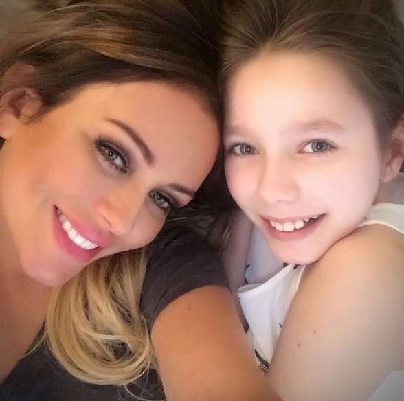 Юлия Началова и ее дочь Вера Алдонина