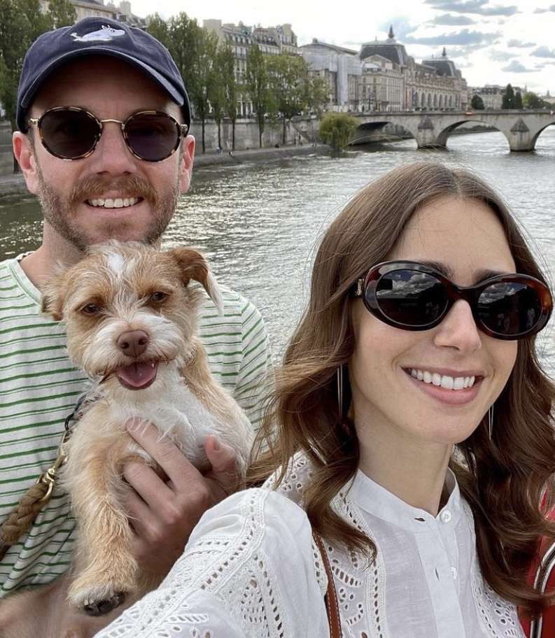 Лили Коллинз и Чарли МакДауэлл