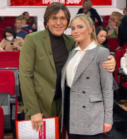 Дана Борисова опровергла слухи о том, что Андрей Малахов носит парик