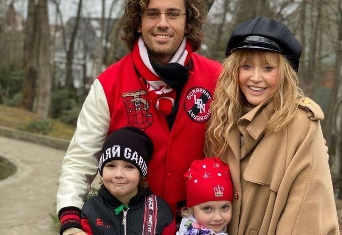 Максим Галкин и Алла Пугачева с детьми