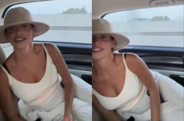 У актрисы заметили округлившийся живот