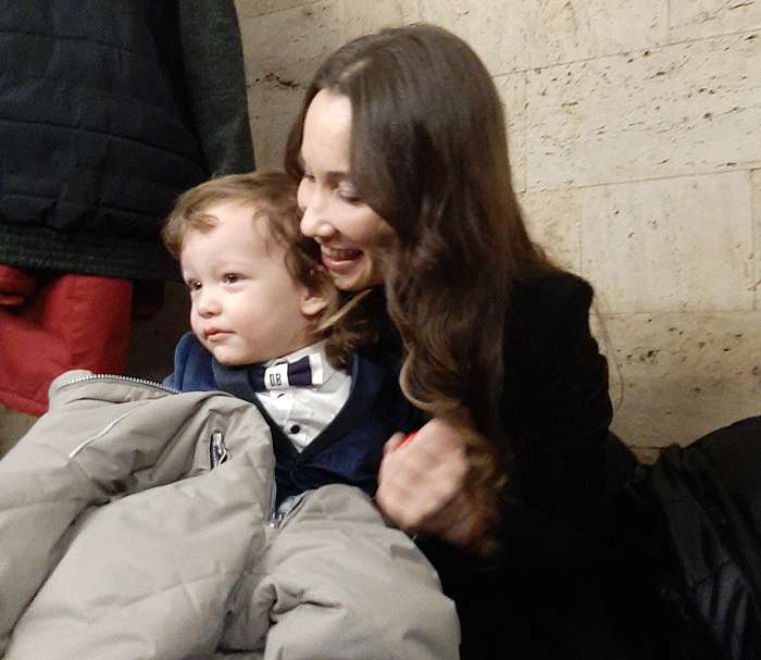 Екатерина Белоцерковская с сыном