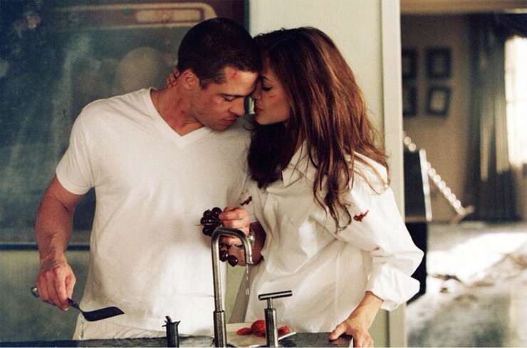 Кадр из "Мистер и миссис Смит" Кадр из Мистер и миссис Смит