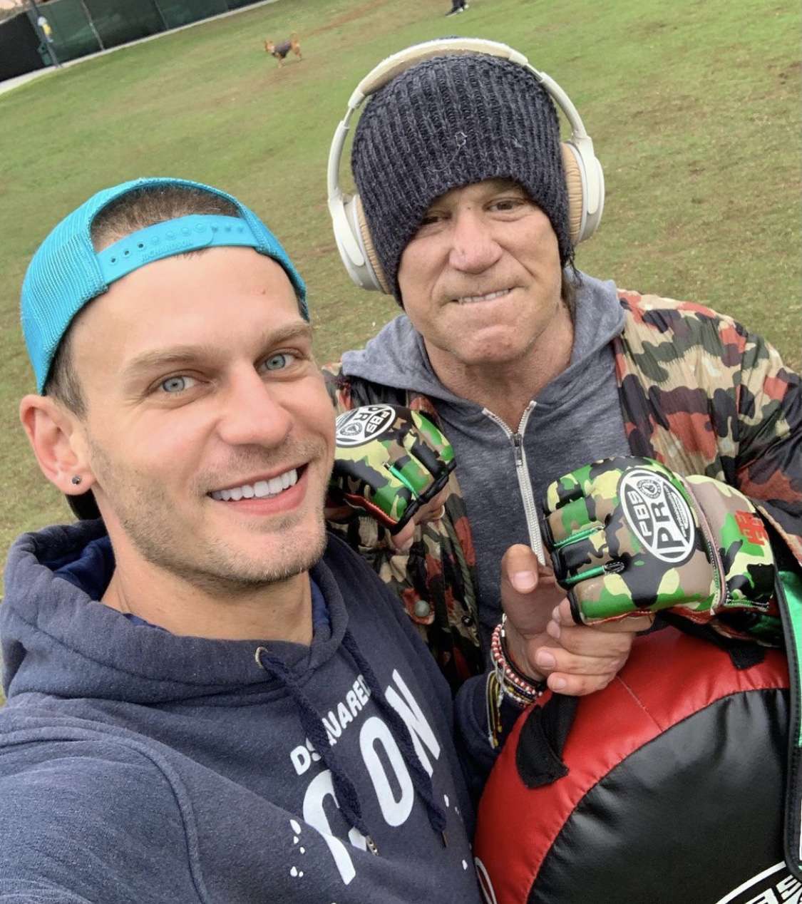 Дмитрий Корнейчук и Микки Рурк