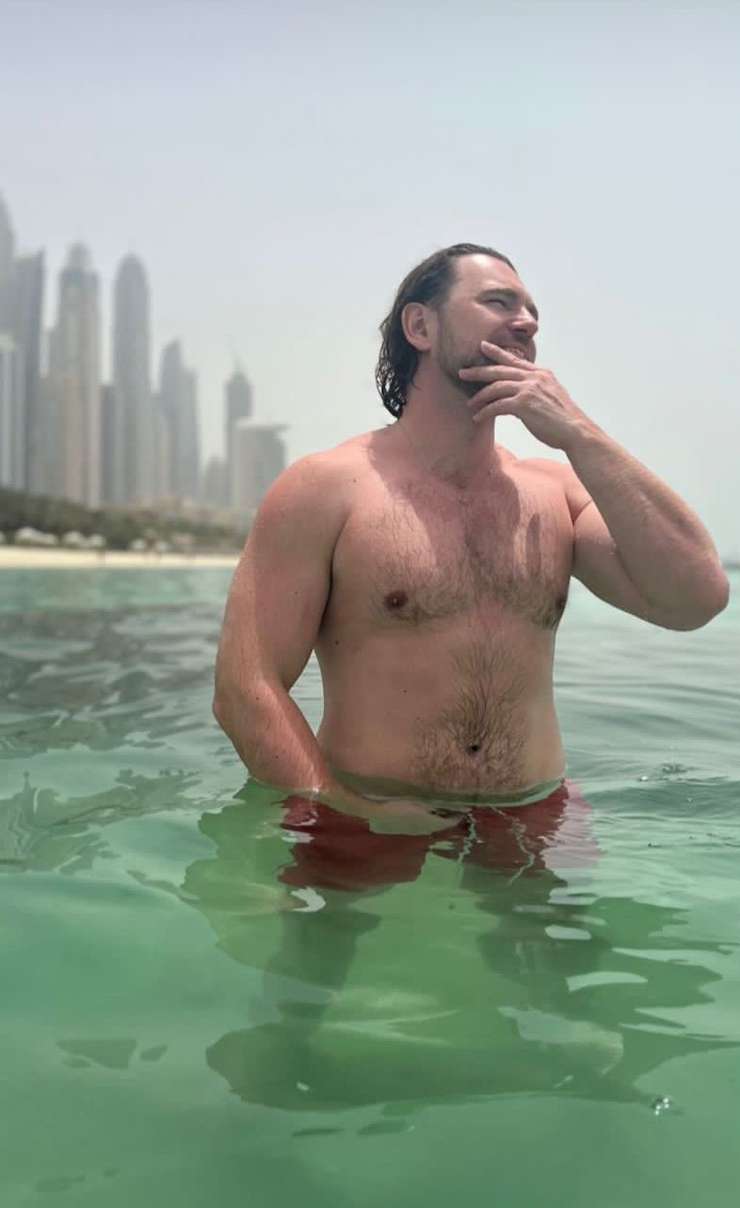 Актриса случайно показала Глеба Пекли, с которым вместе отдыхает в Дубае