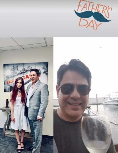 Дочь тренера показала своего отца