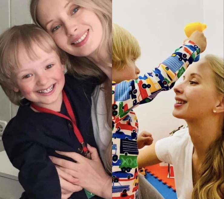 Актриса показал сыновей