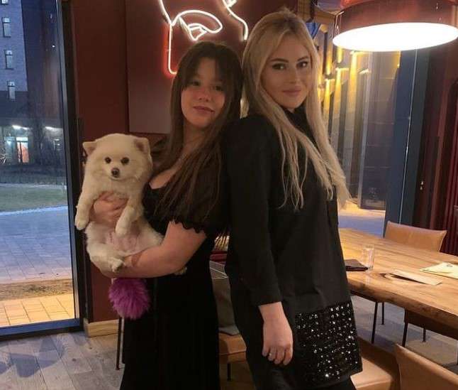 Дана Борисова с дочкой Полиной