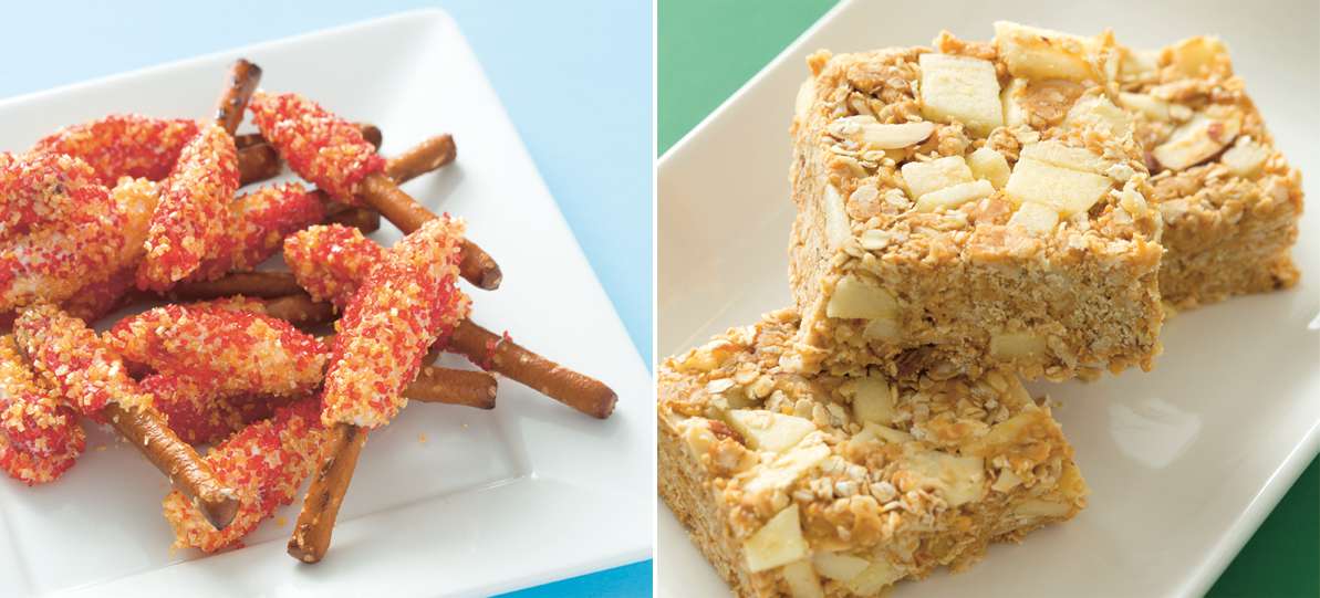 Готовим закуски в стиле Minecraft