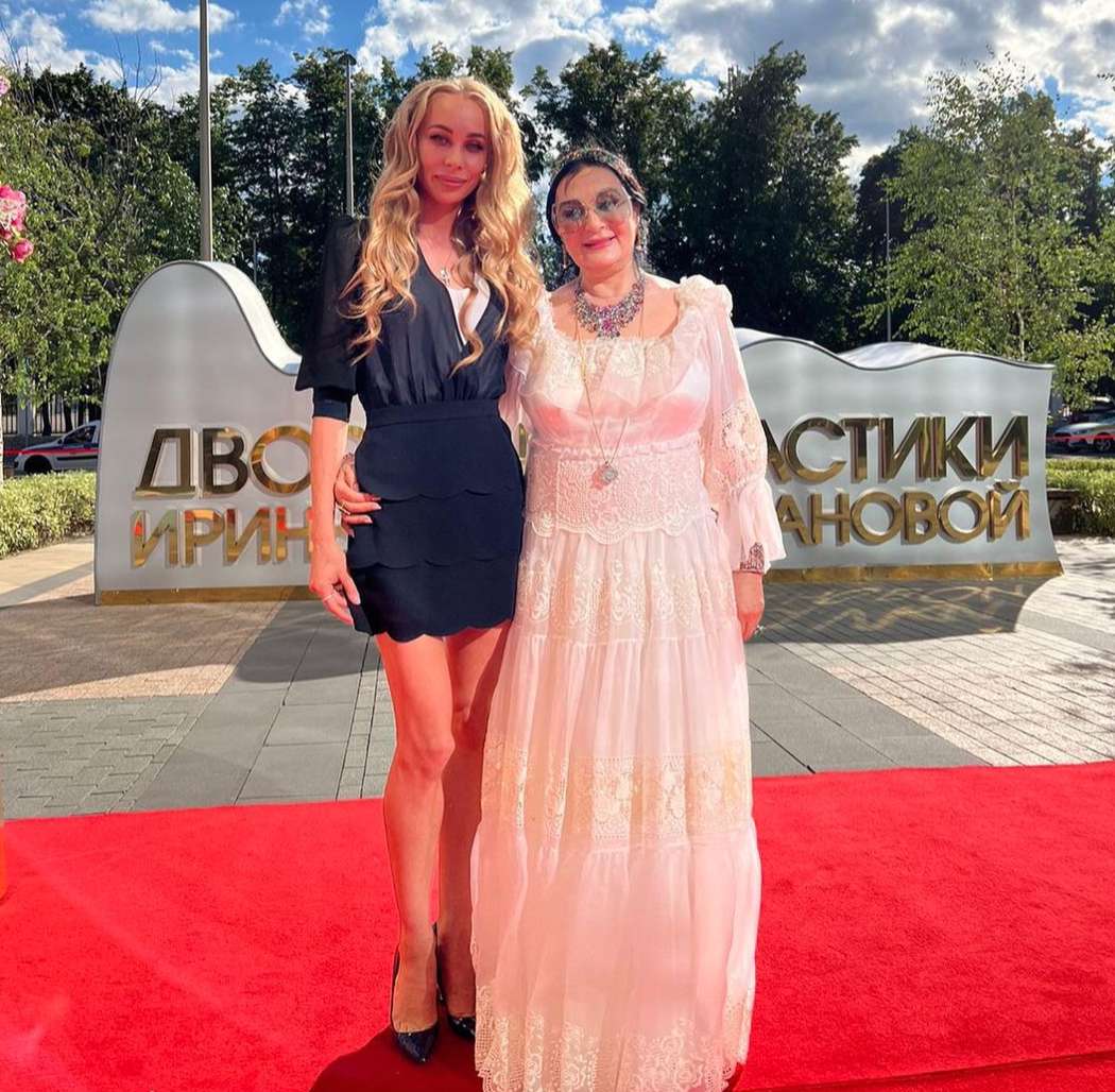 Ирина Винер с Анастасией Максимовой