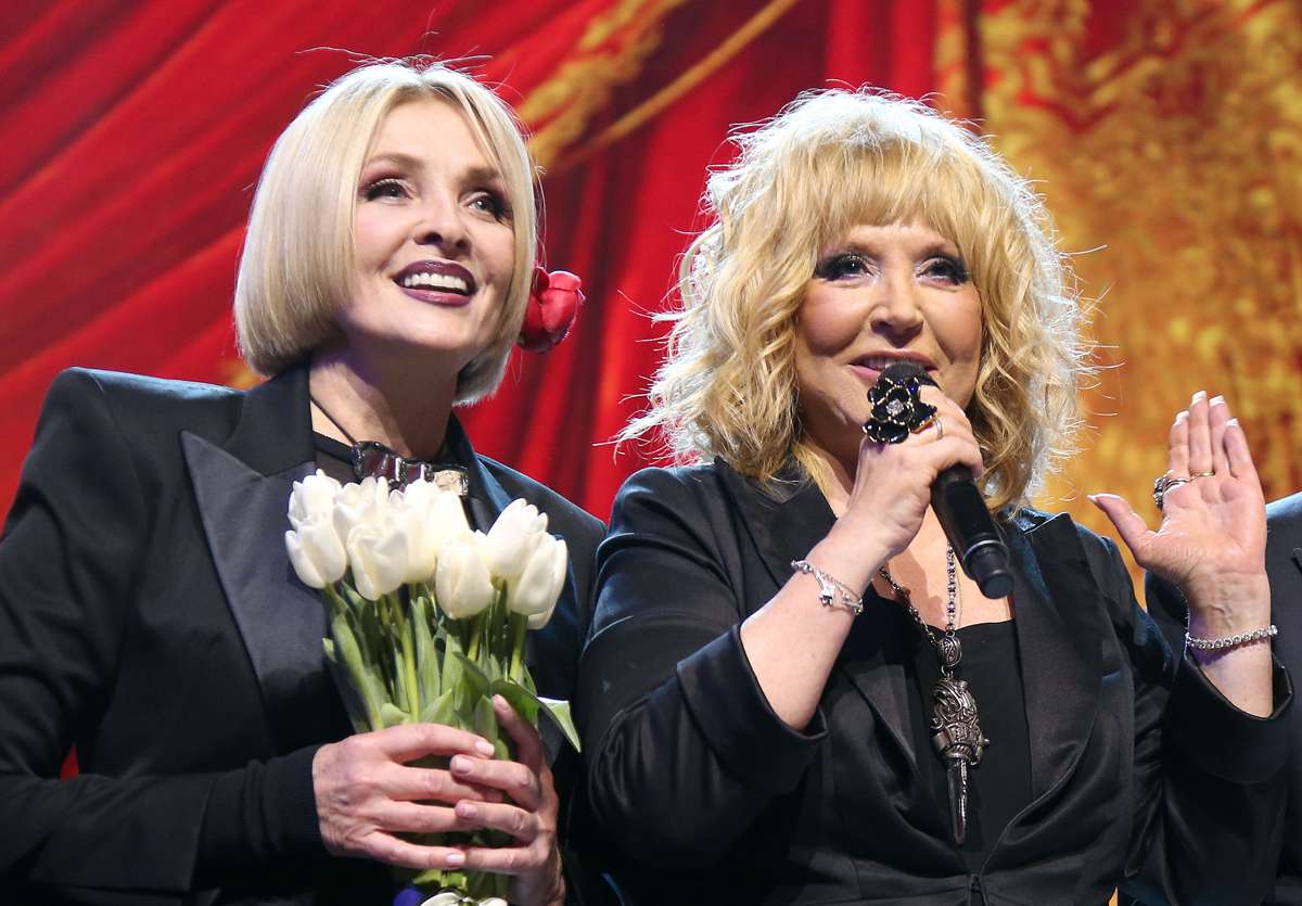 Лайма Вайкуле и Алла Пугачева