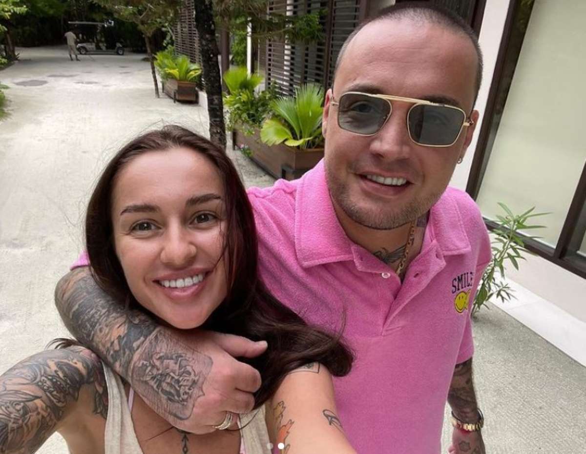 Гуф и его жена Юлия Королева