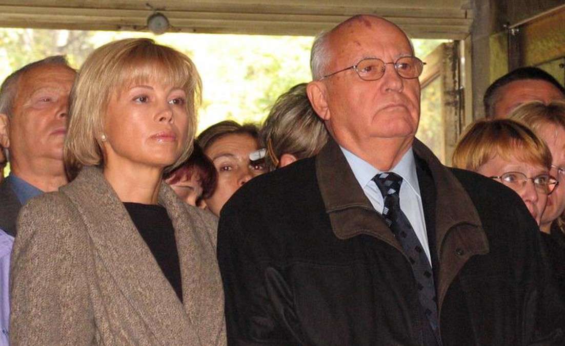 Михаил Горбечев и его дочь Ирина