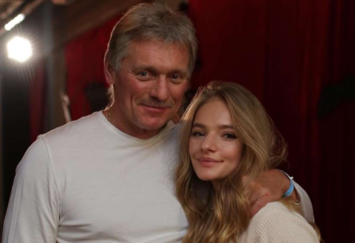 Дмитрий Песков с дочерью Елизаветой