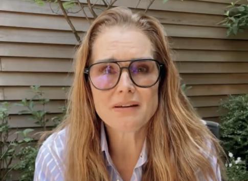 57-летняя Брук Шилдс оголила грудь в откровенном нижнем белье