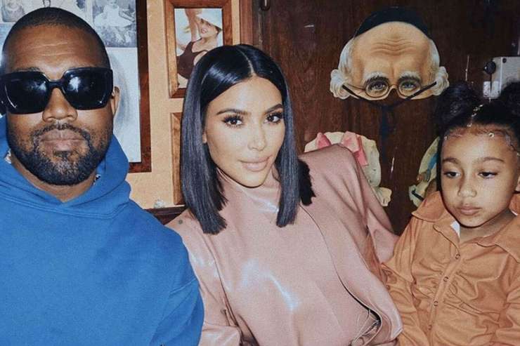 Ким Кардашьян с дочерью Ким Кардашьян с дочерью