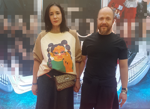 Кадры недели: Стычкин вышел в свет с женой после родов, Кошкина окунулась в прорубь без купальника