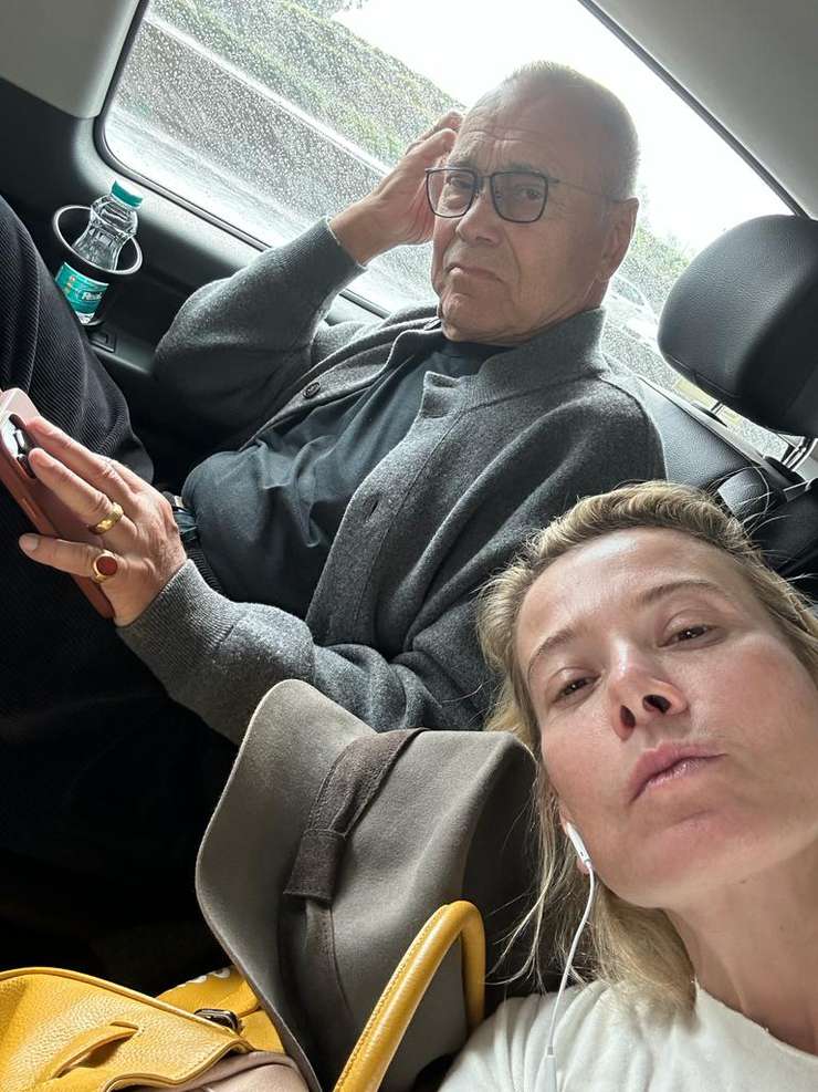 Юлия Высоцкая и Андрей Кончаловский Юлия Высоцкая и Андрей Кончаловский