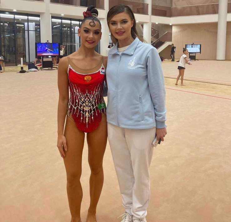 Кабаева появилась на спортивном мероприятии