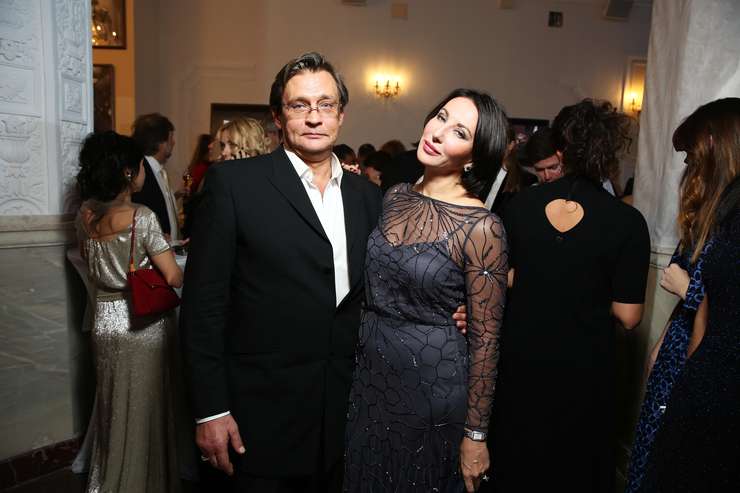 Александр Домогаров и Алика Смехова