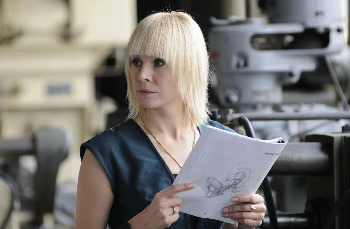 Кадр со съемок фильма Замершие души