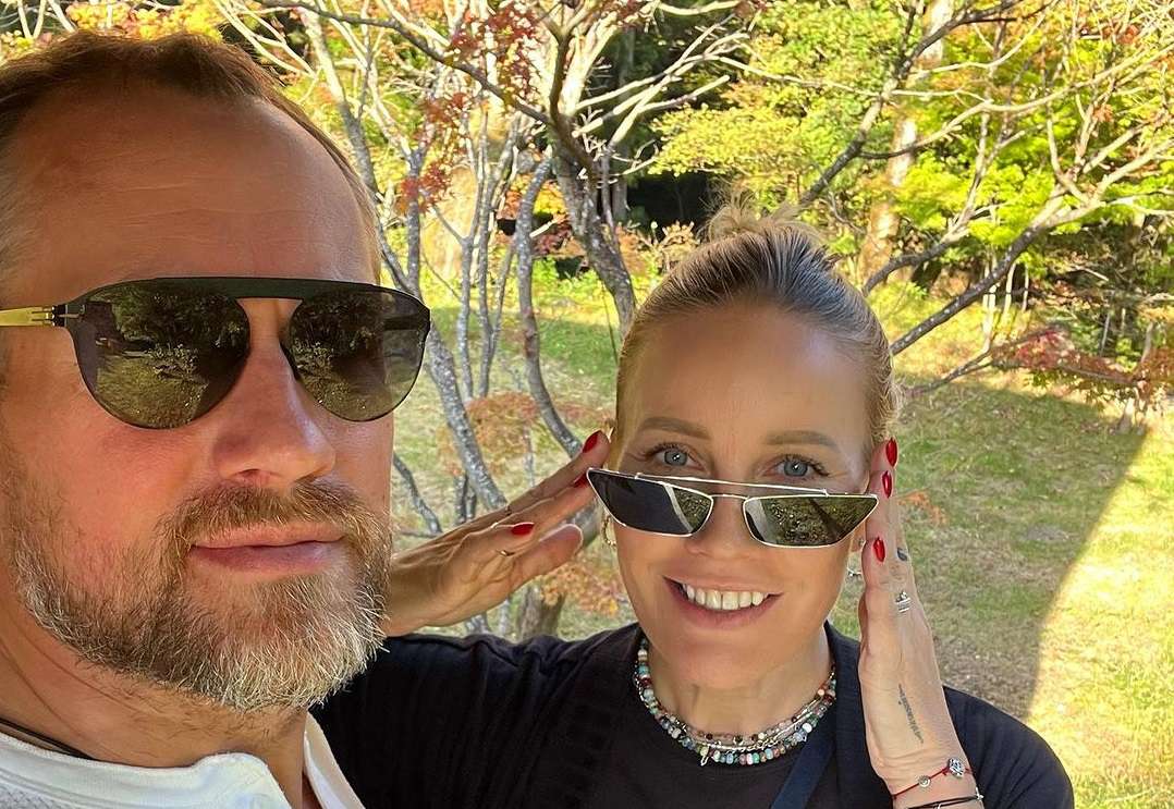 Елена Летучая с мужем