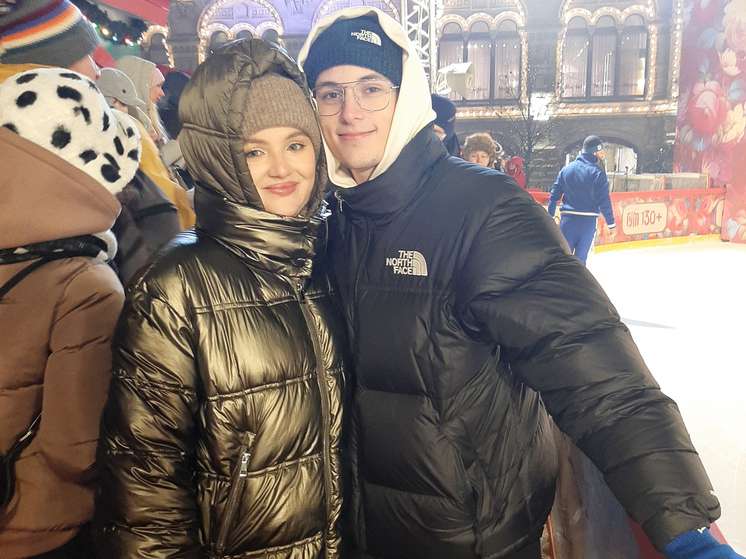 Мартин Авербух с девушкой Софией