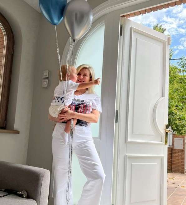 Эмма Малинина с внуком Эмма Малинина с внуком