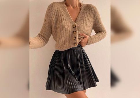 Тепло и стильно: 4 правила от эксперта, как носить юбку зимой