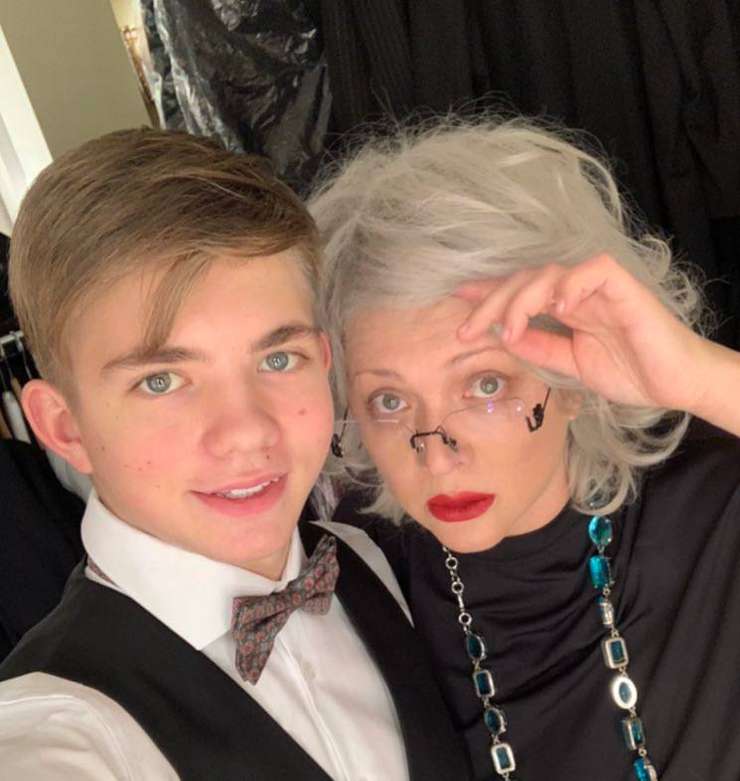 Ольга Дроздова с сыном Елисеем Ольга Дроздова с сыном Елисеем