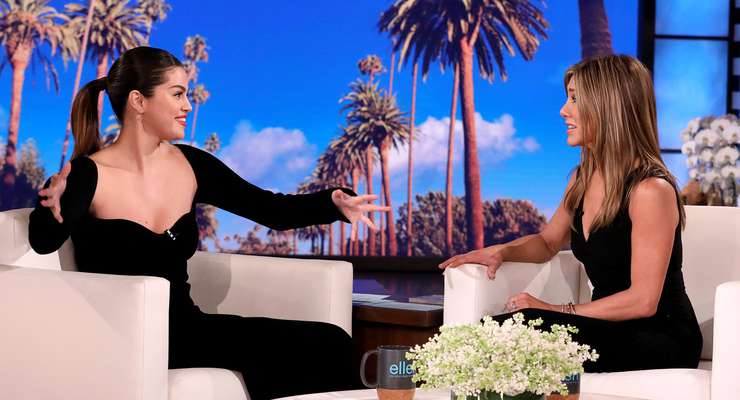 Дженнифер Энистон и Селена Гомес