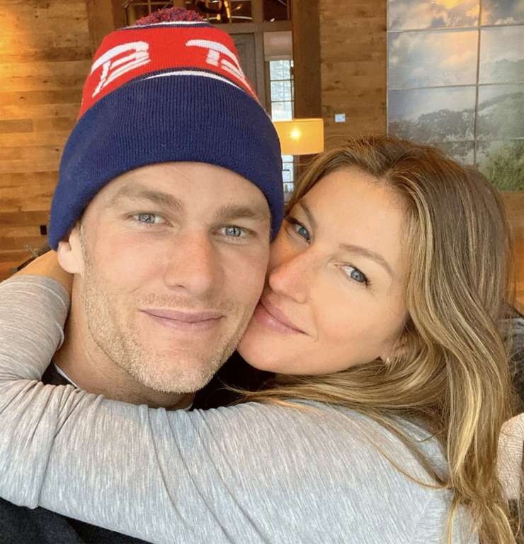 Жизель Бундхен с мужем Жизель Бундхен с мужем