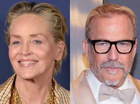 «Искры летели»: Шэрон Стоун и Кевин Костнер подпитывают слухи о романе