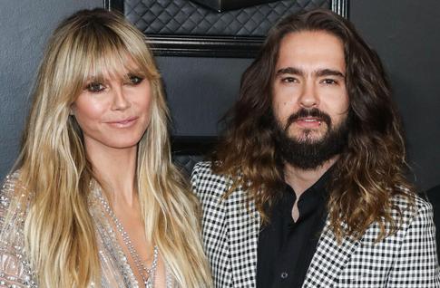 Зимние голубки: 51-летняя Клум отдыхает на горнолыжном курорте вместе с молодым мужем