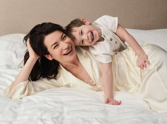 Ида Галич с сыном