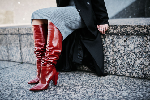 Голенище гармошкой, острый носок и другие тренды весенних сапог 2024