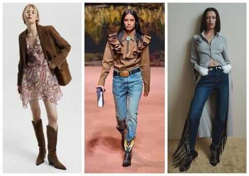 Ковбойский стиль: особенности тренда весны 2024 и как его носить