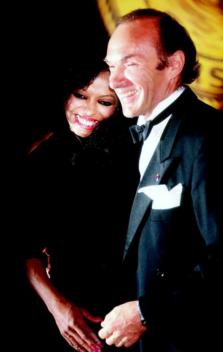 Дайана Росс с мужем