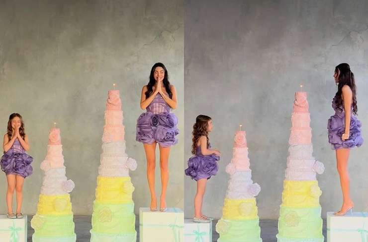 Оксана Самойлова с дочерью