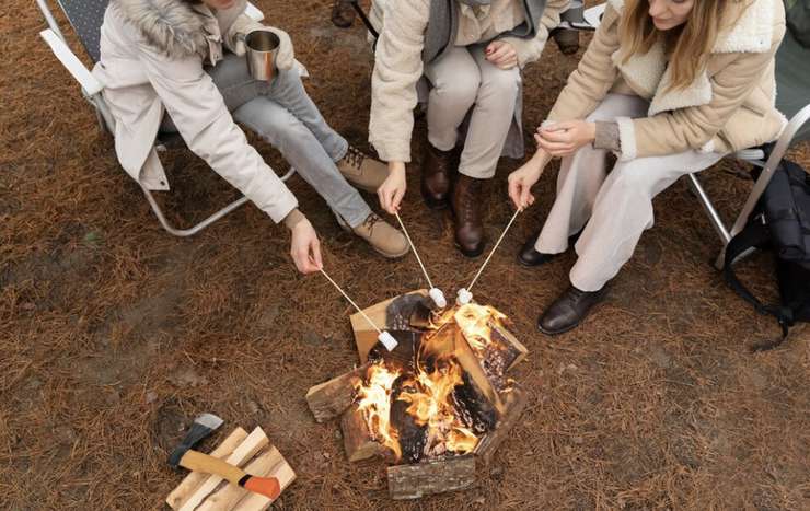 всегда тушите огонь