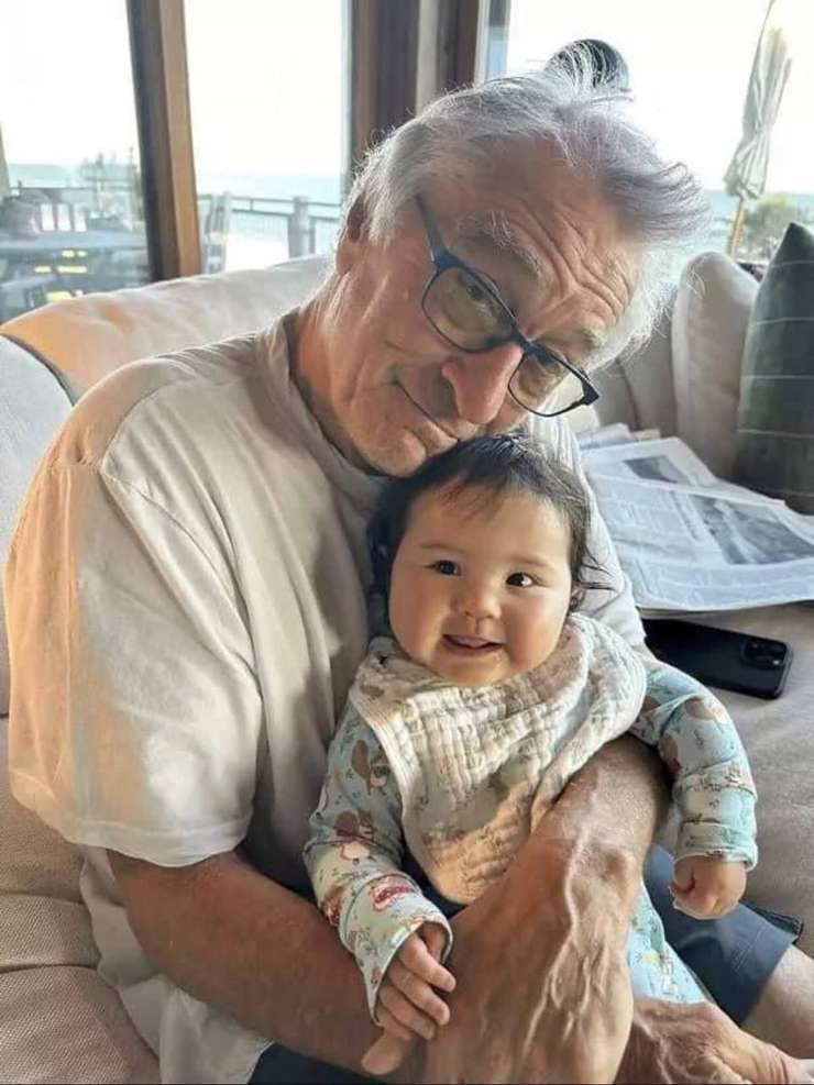 Роберт Де Ниро с дочкой