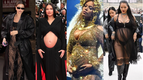 Бибер, Рианна, Бейонсе и другие звезды в странных и «беременных» нарядах