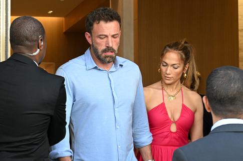 Дженнифер Лопес и Бена Аффлека заметили вместе впервые после развода