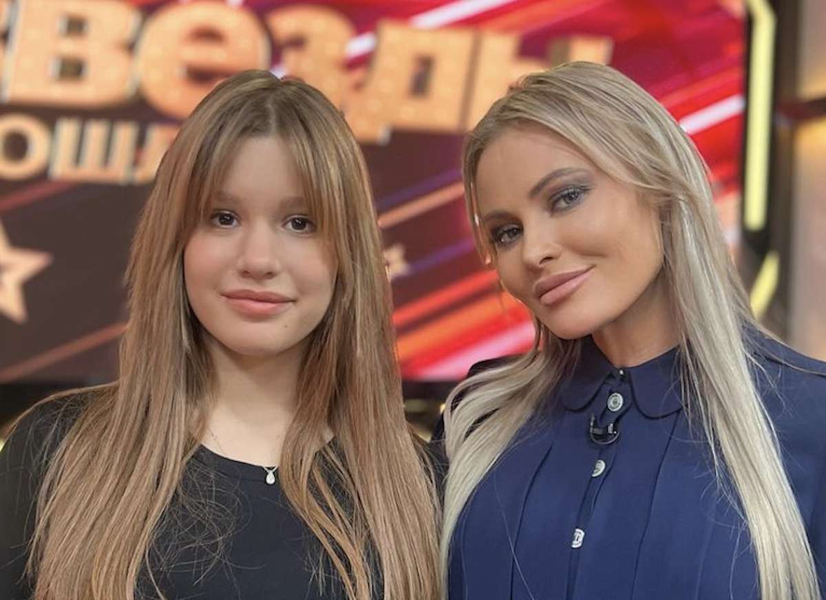 ДАНА БОРИСОВА С ДОЧЕРЬЮ ПОЛИНОЙ