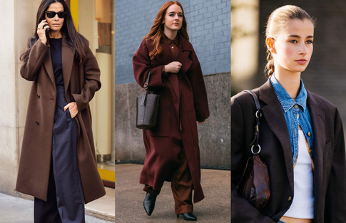 Шоколадный цвет: как и с чем носить этой весной — советы стилиста