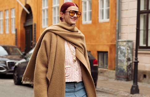 Какой шарф подобрать к зиме 2025−2026 и с чем его носить