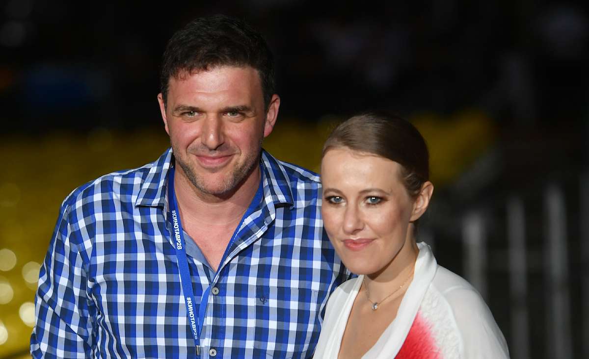 Максим Виторган и Ксения Собчак